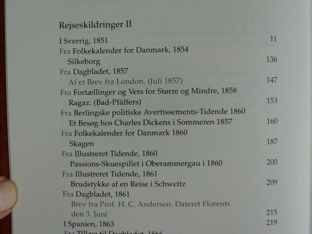 Billede 4 - rejseskildringer 2 1851-1872 - samlede værker 15, 