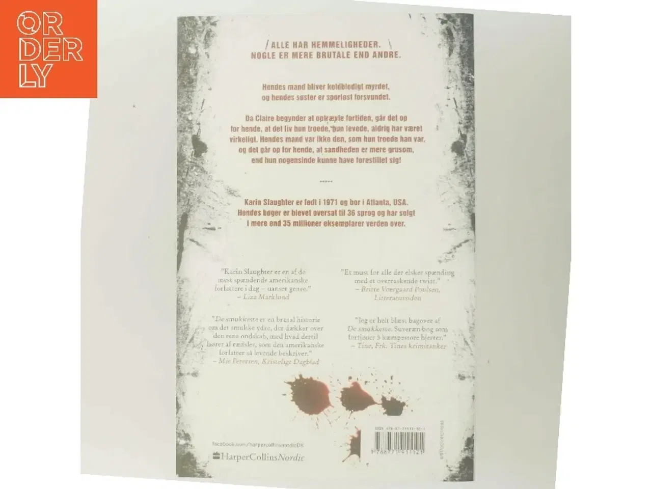Billede 3 - De smukkeste af Karin Slaughter (Bog)