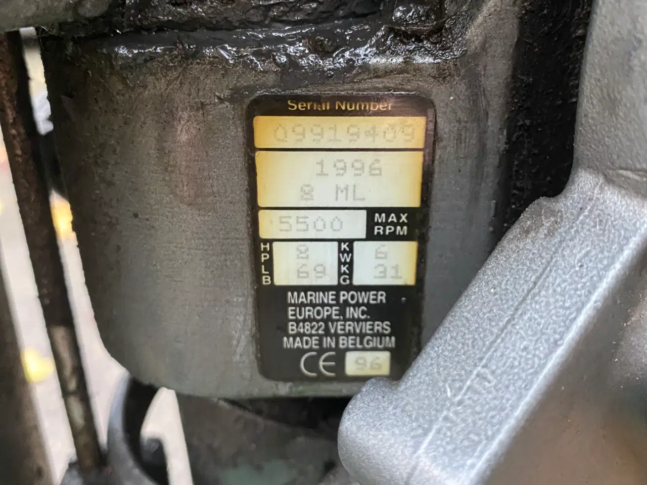 Billede 5 - Mariner viking 8hk 2T langt ben påhængsmotor 