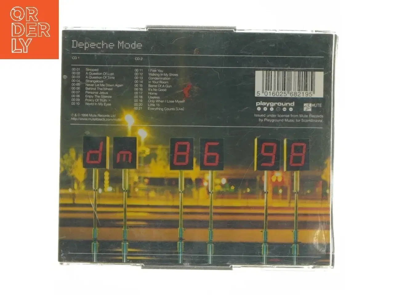 Billede 3 - Depeche mode, the singles (str. 12,5x14 cm)