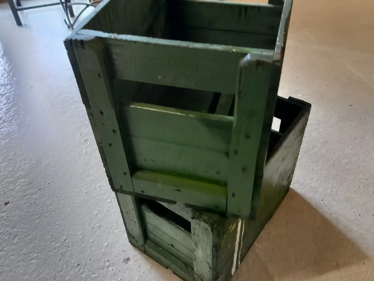 Billede 2 - Maledet træ ølkasser fra Turborg