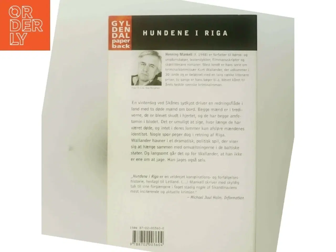 Billede 3 - Hundene i Riga : en sag for kriminalkommissær Wallander af Henning Mankell (Bog)