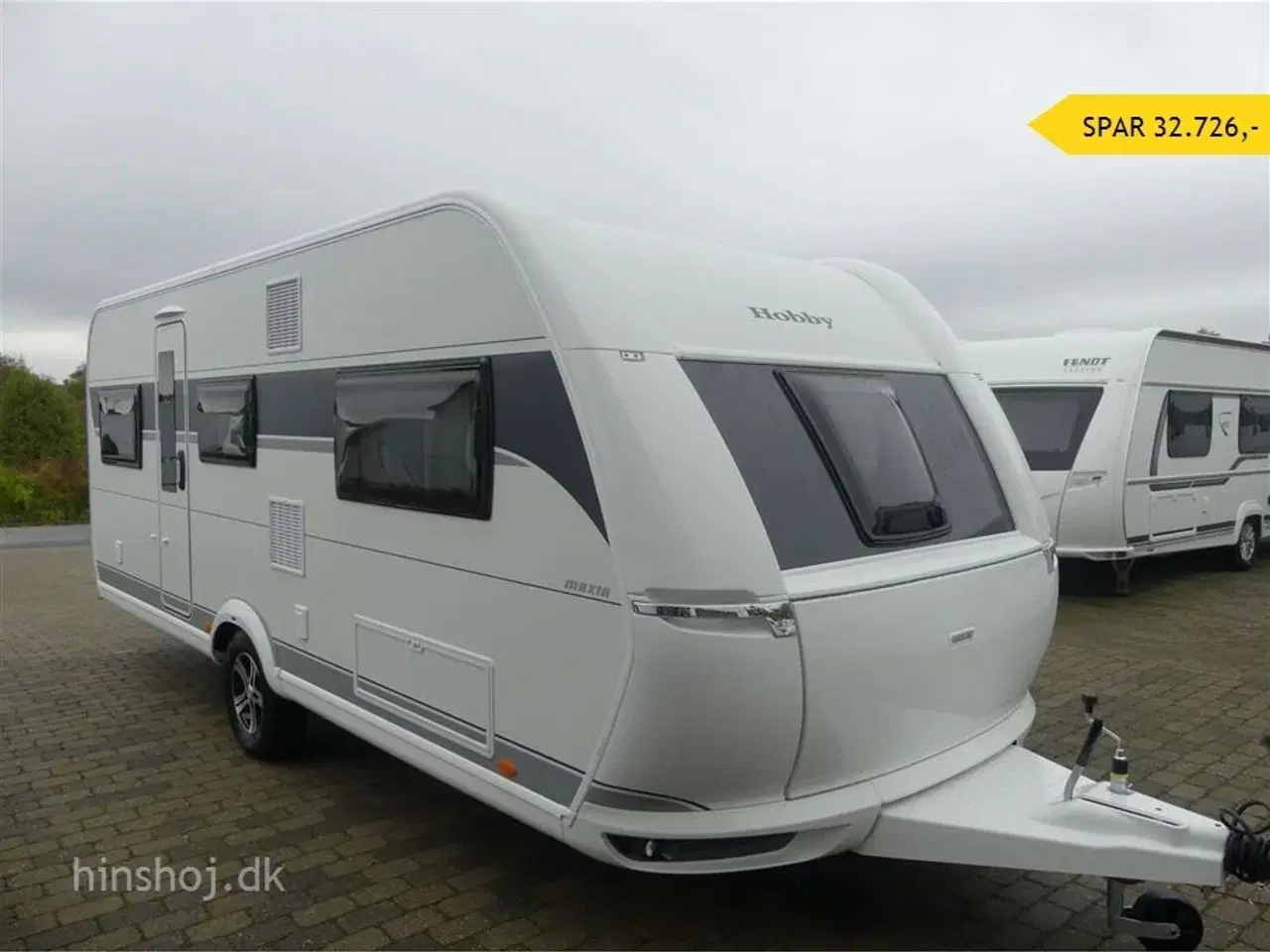 Billede 1 - 2023 - Hobby Maxia 585 UL   Hobby Maxia i smukt skandinavisk design fra Hinshøj Caravan