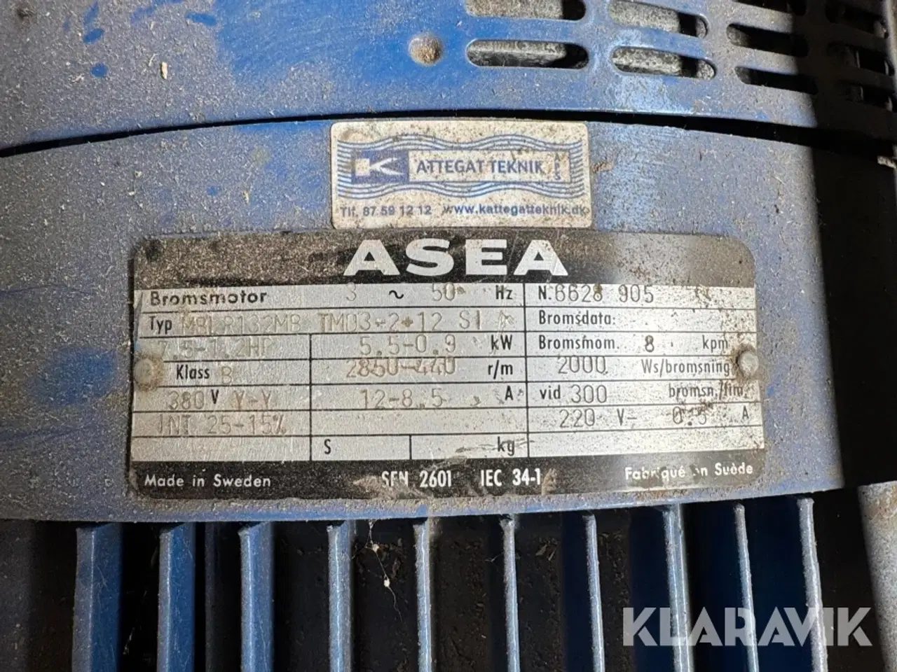 Billede 8 - Elektrisk Spil til loftskran ASEA TMF-T 3281