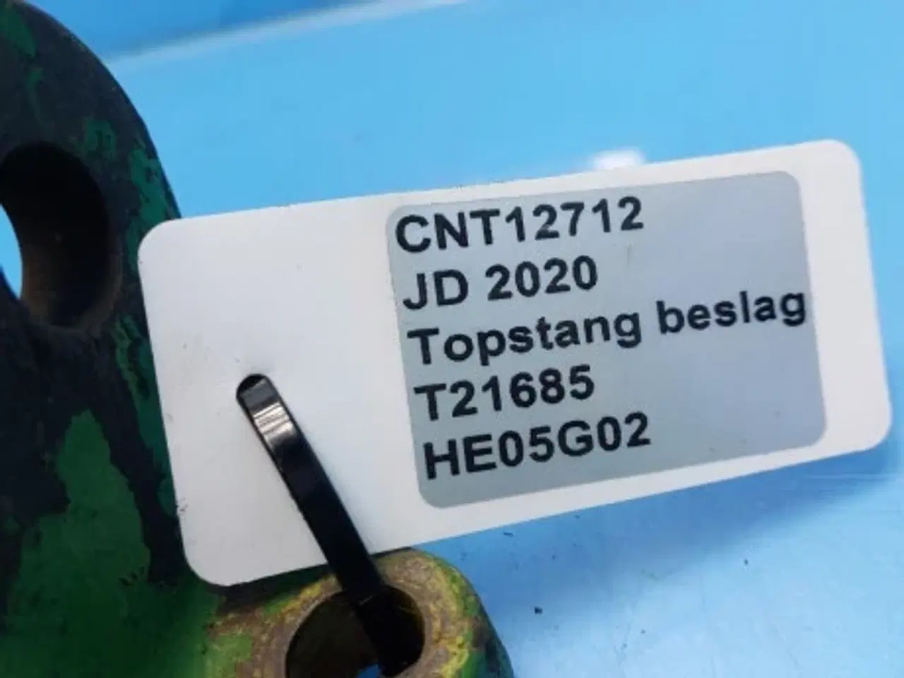 Billede 7 - John Deere 2020 Topstang Beslag T21685