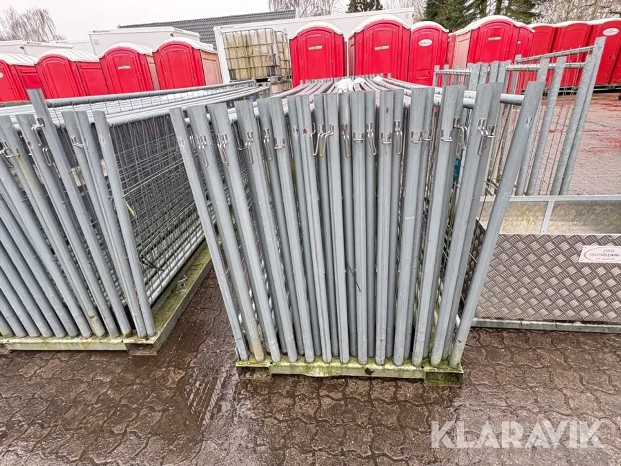 Billede 12 - Mobilhegn med fødder og låger 99 fag og 99 fødder samt 8 låger