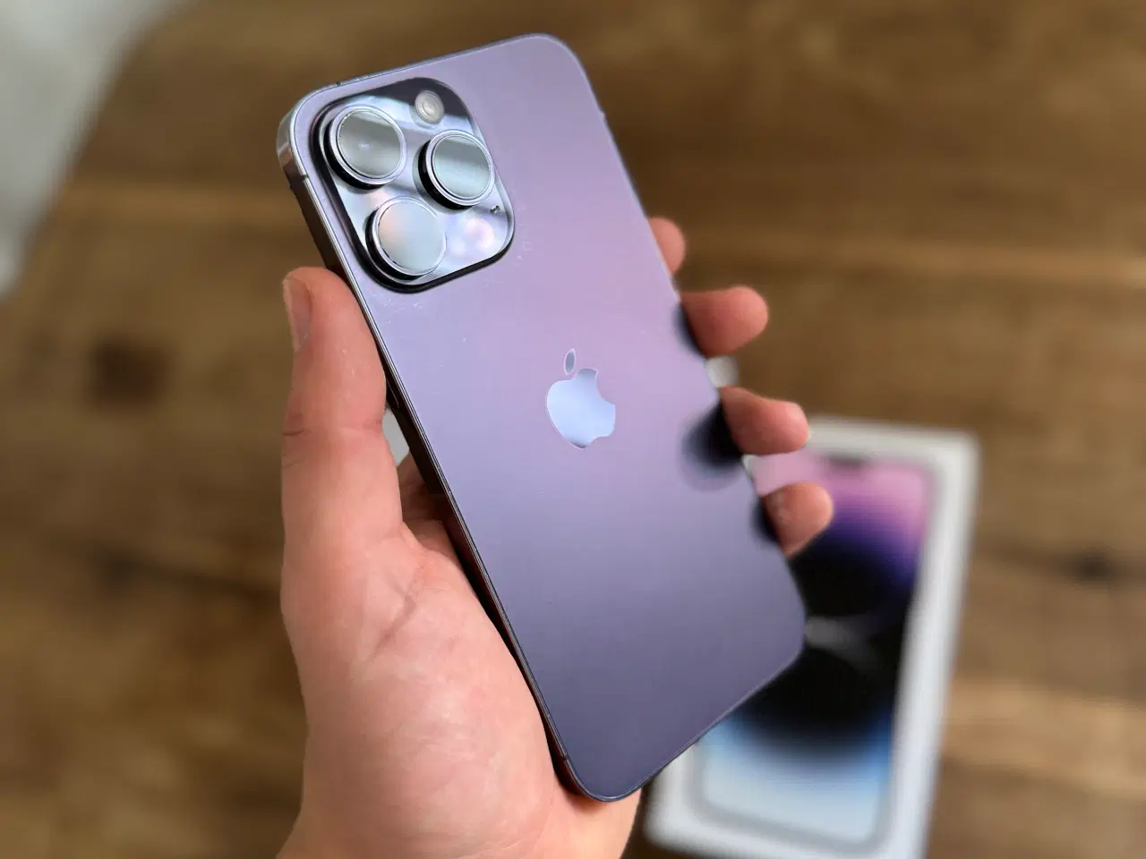 Billede 3 - iPhone 14 Pro Max, Deep Purple, 128GB