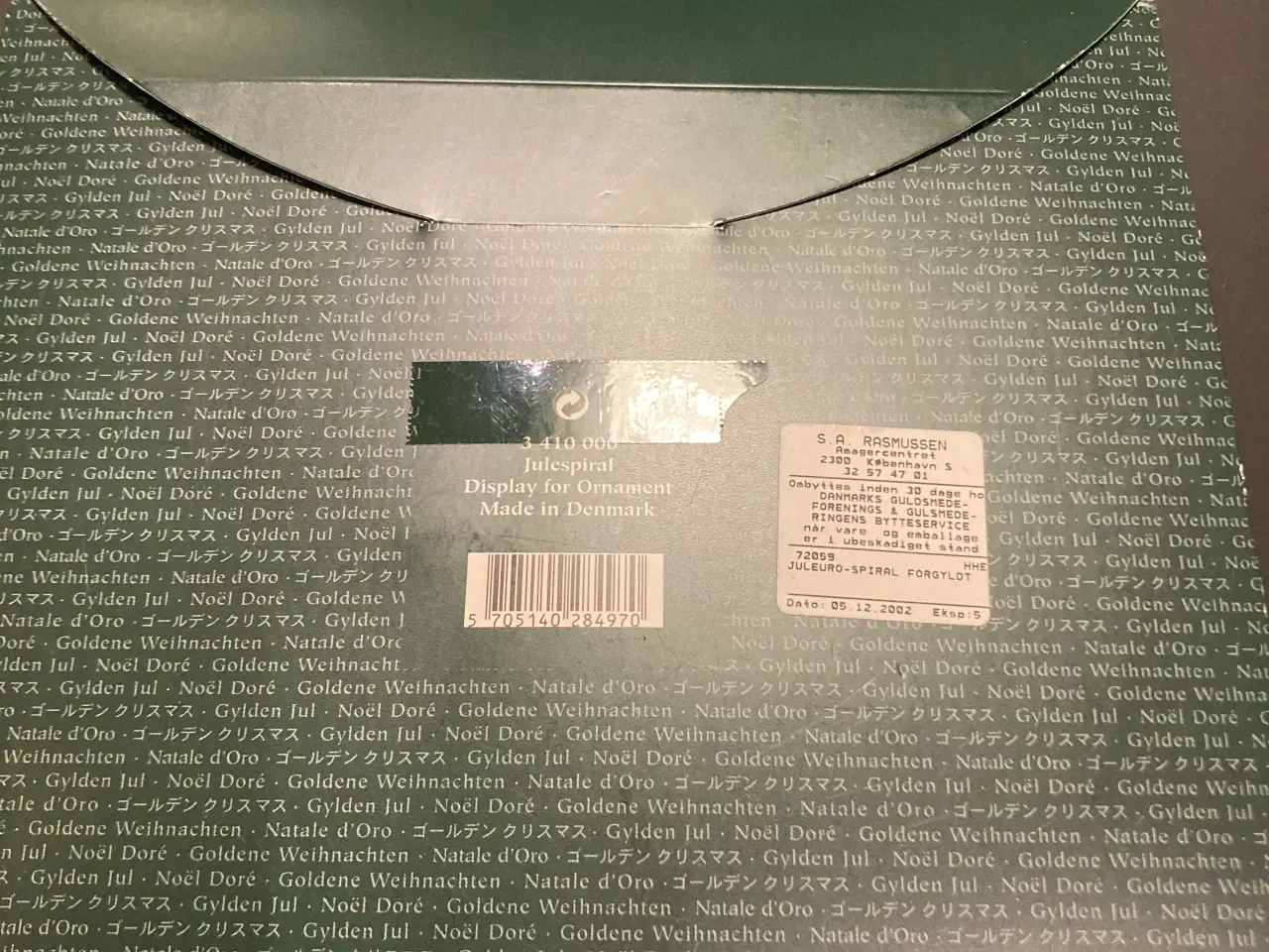 Billede 4 - Georg Jensen spiral til juleuro