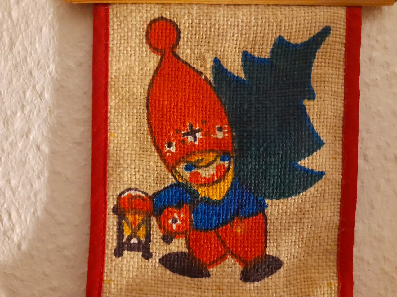 Billede 2 - Retro ophæng, Nisser med forskellige gøremål.