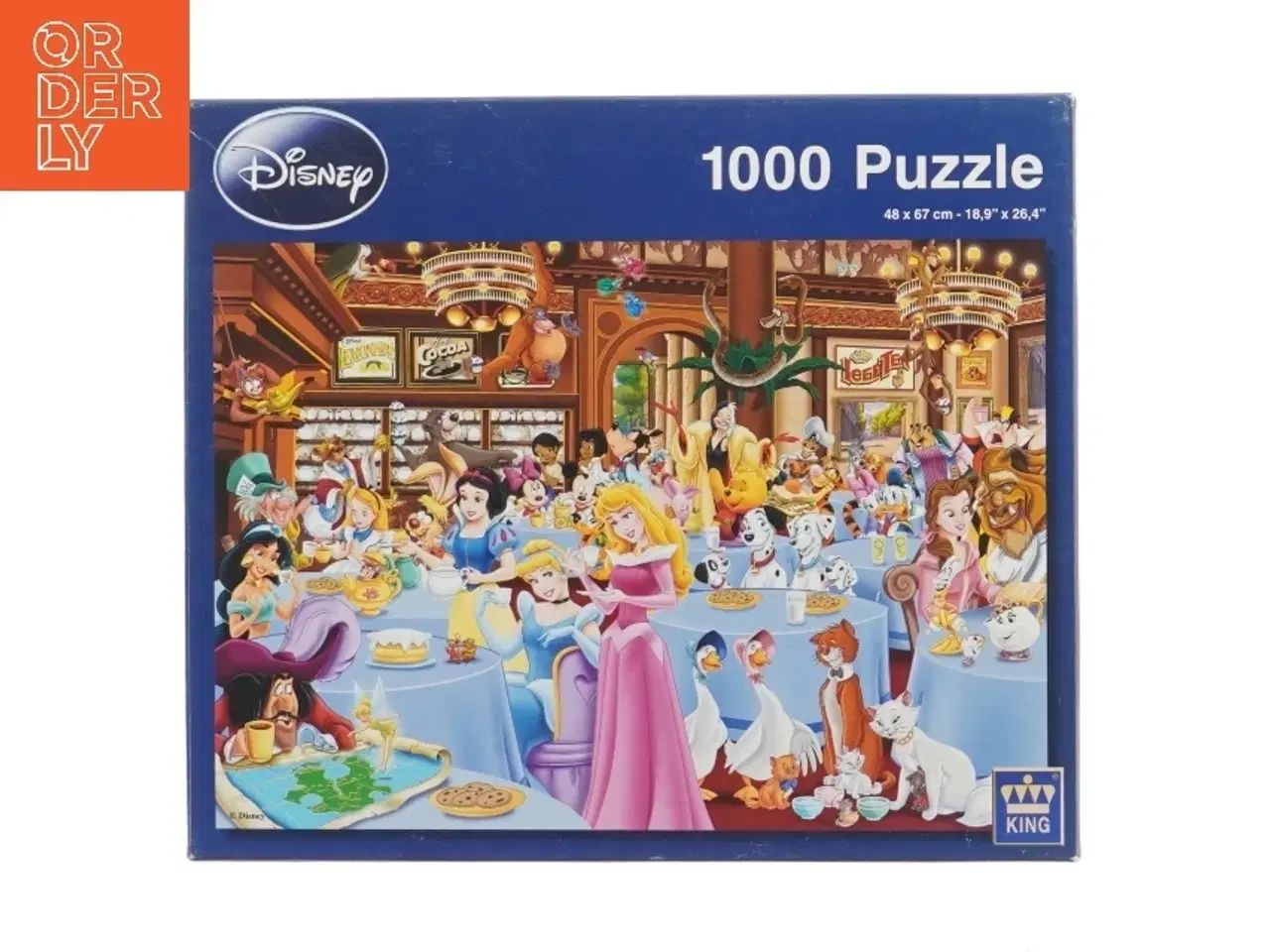 Billede 1 - Disney puslespil 1000 brikker fra Disney (str. 1000 brikker 48x67 cm)