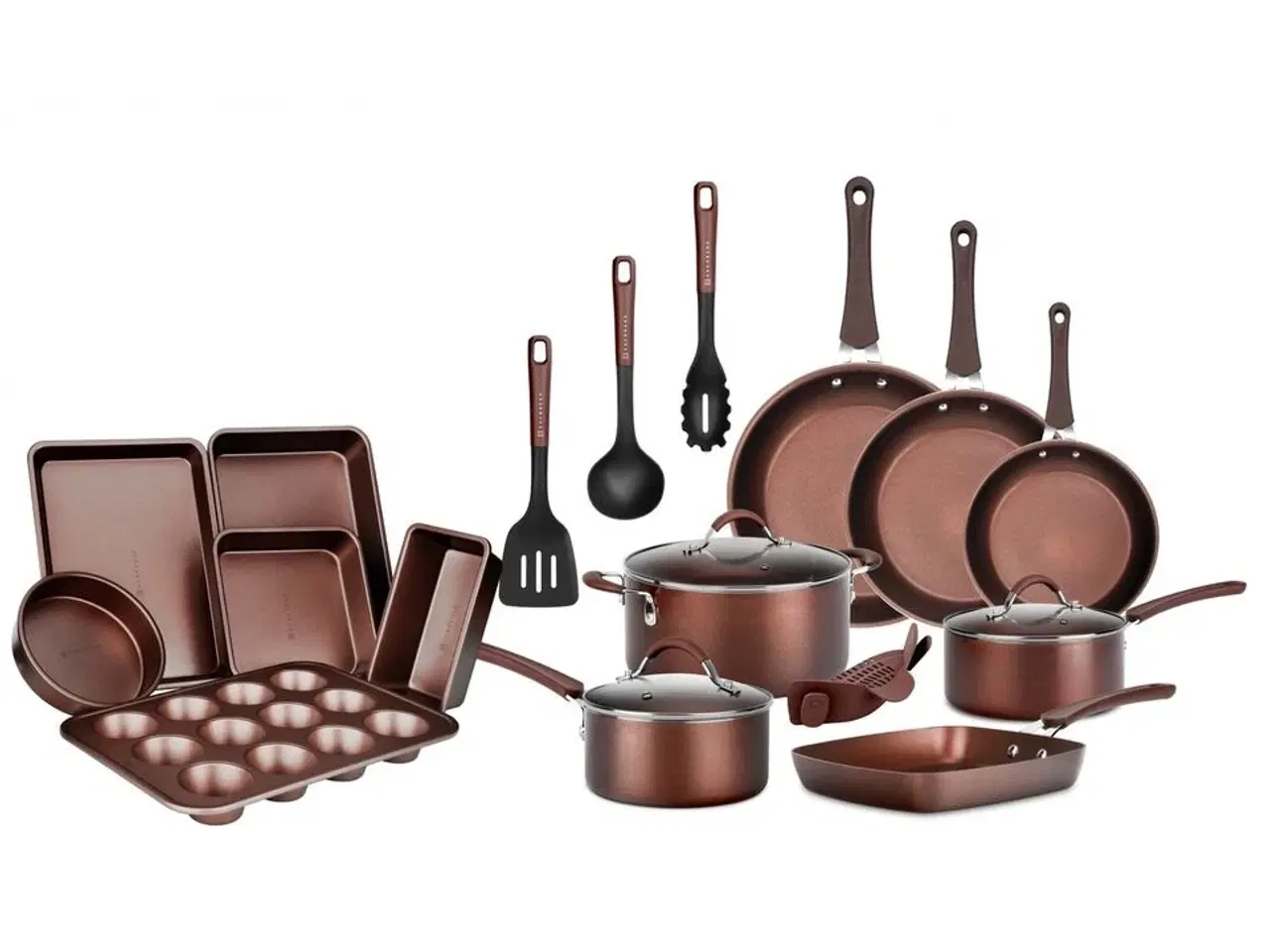 Billede 1 - Kæmpe køkkensæt, 20 dele.