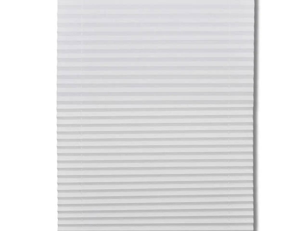 Billede 2 - Plisségardiner 90 x 200 cm hvid