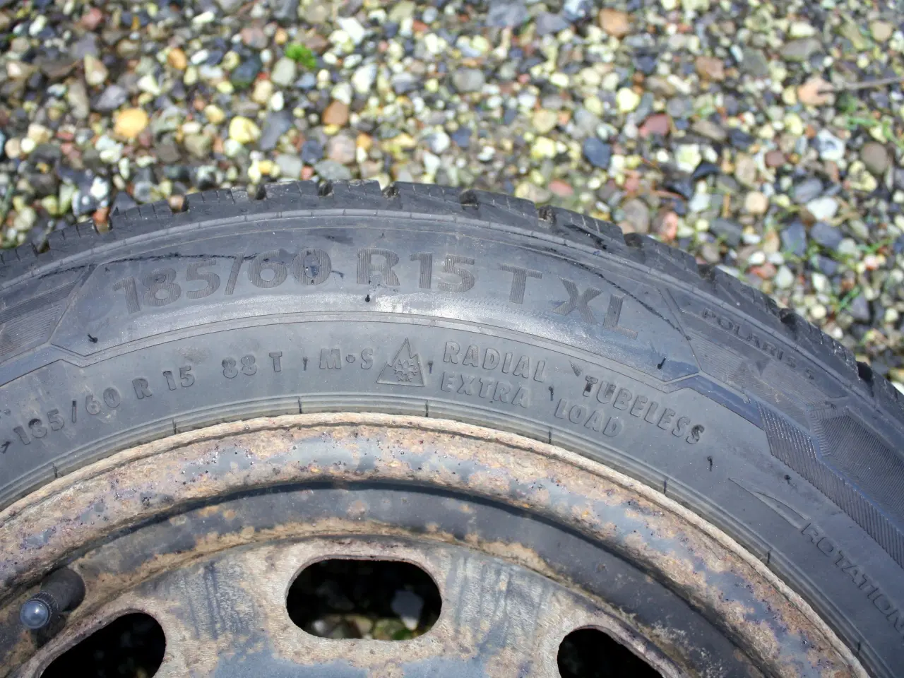 Billede 3 - Vinterdæk på stålfælg