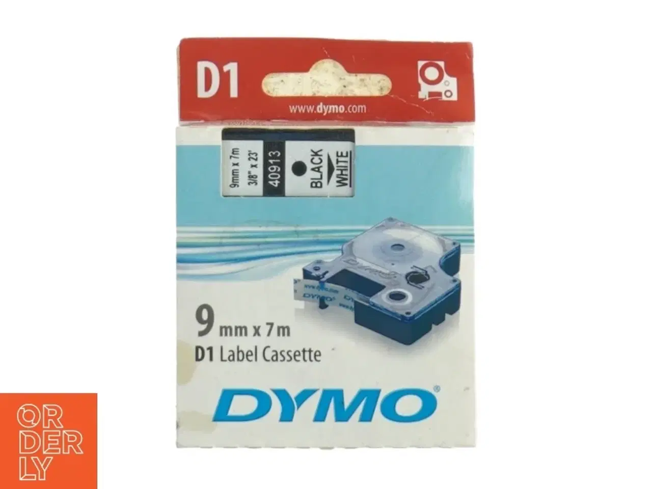 Billede 1 - DYMO D1 Label Cassette fra Dymo (str. 9 mm x 7 m)