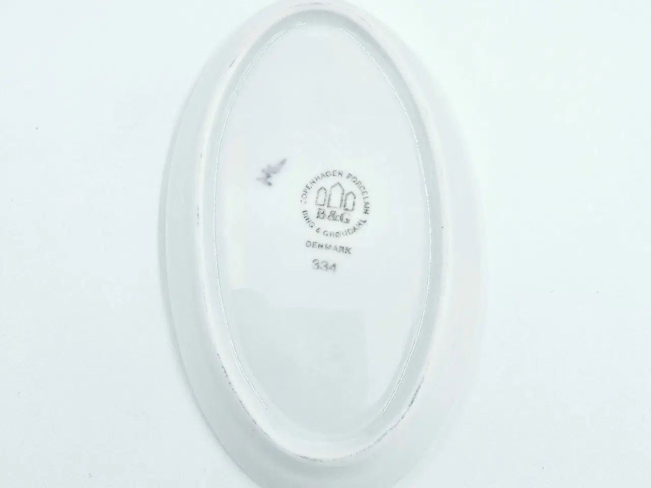 Billede 11 - Mågestel uden guldkant oval asiet