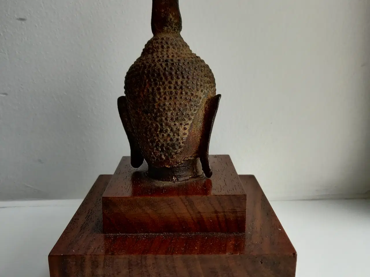 Billede 3 - Buddha hoved fra Thailand - antikt