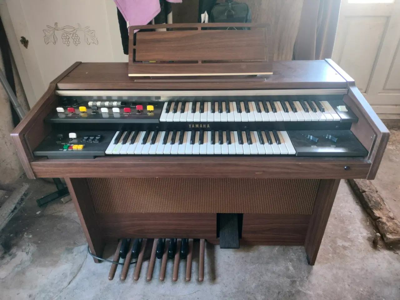 Billede 4 - Ældre Yamaha El orgel 