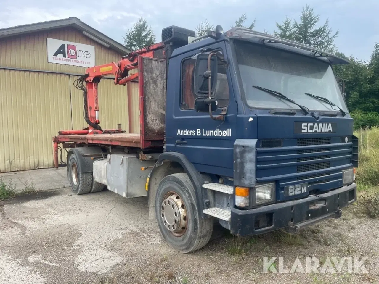 Billede 3 - Lastbil Scania 82M med kran