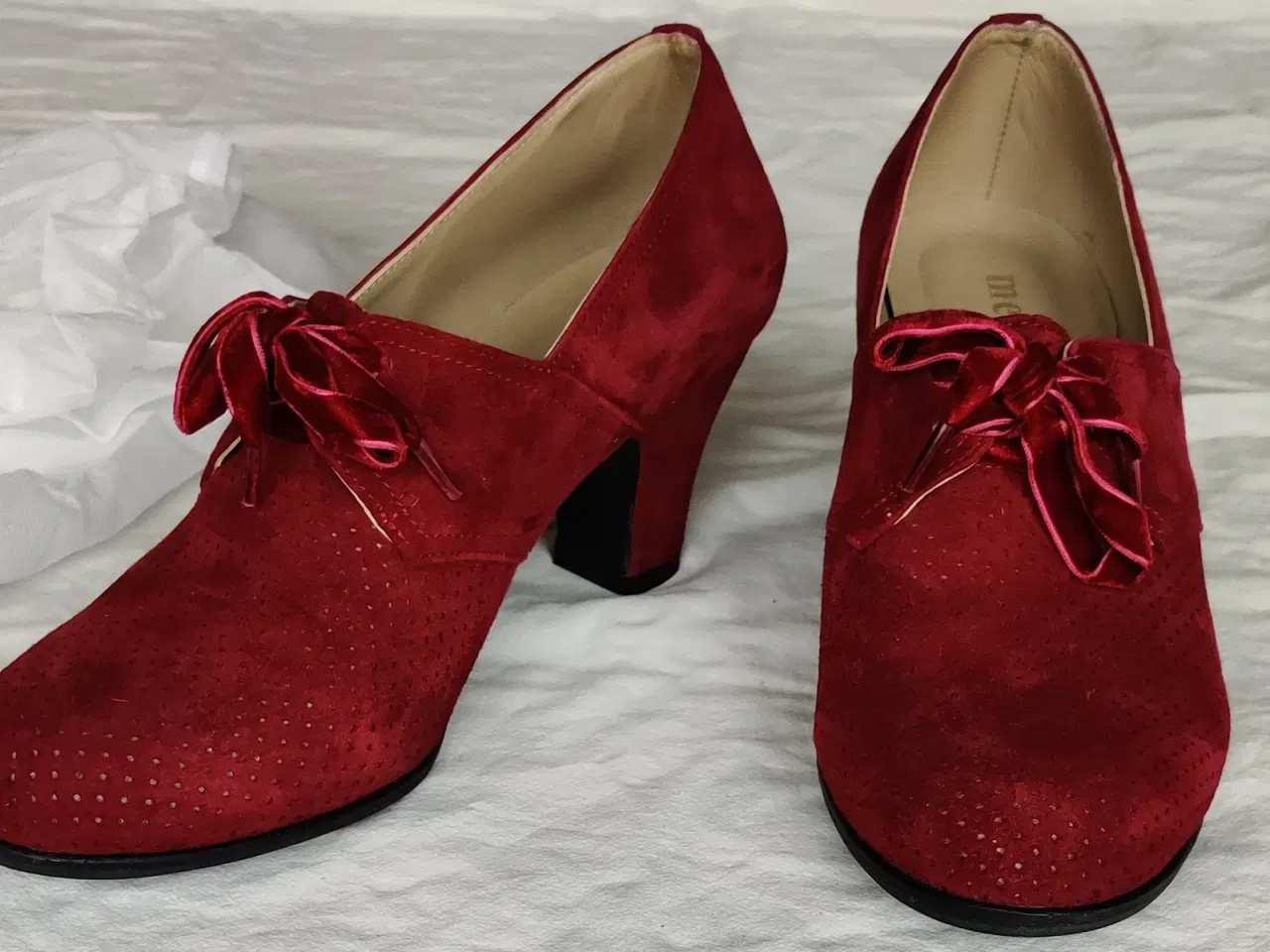 Billede 3 - Memery pumps 1940'er stil, Esther bordeaux, str 38