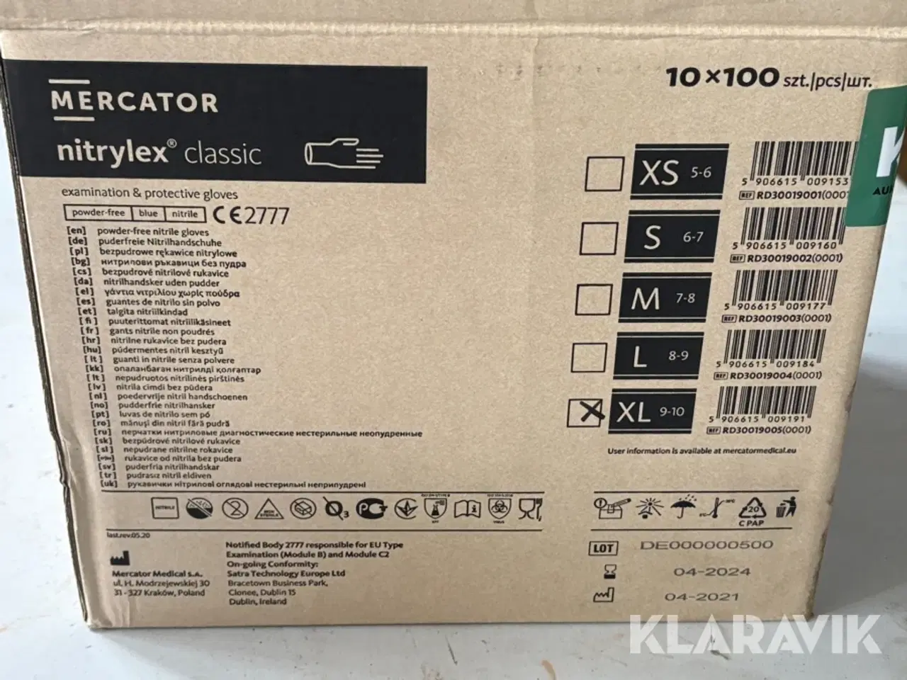 Billede 7 - Handsker Nitrylex classic Mercator