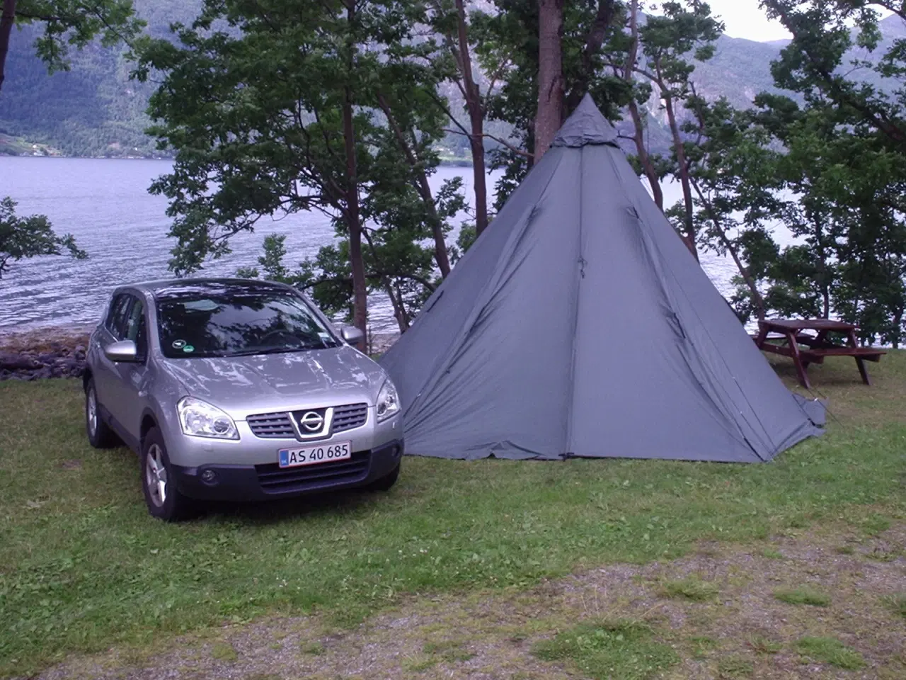 Billede 1 - Telt Wolf Camper 12 - tipi telt.
