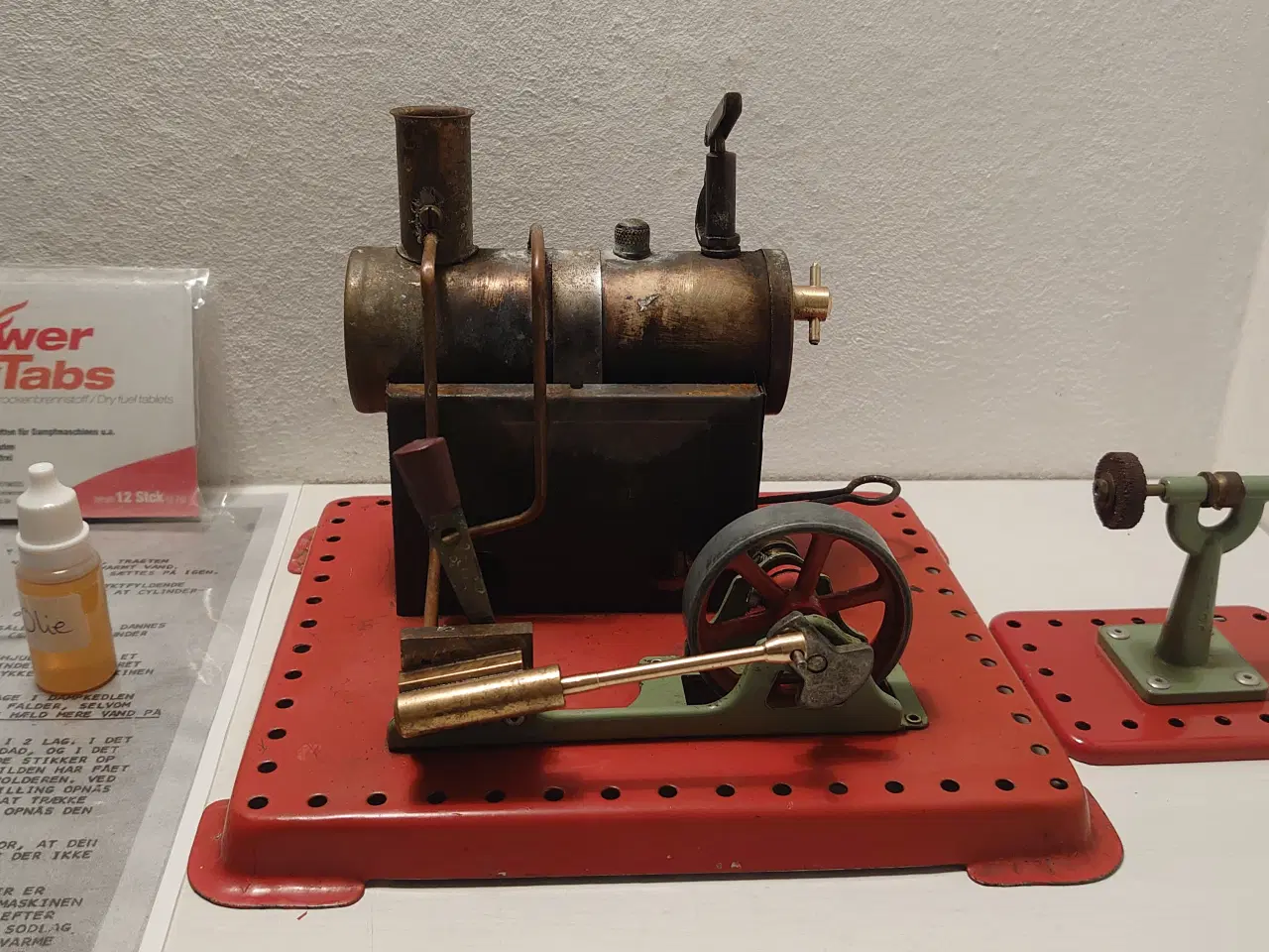 Billede 1 - Mamod Se3+tohjulssliber mm. Afprøvet. 1960-69.U.K.