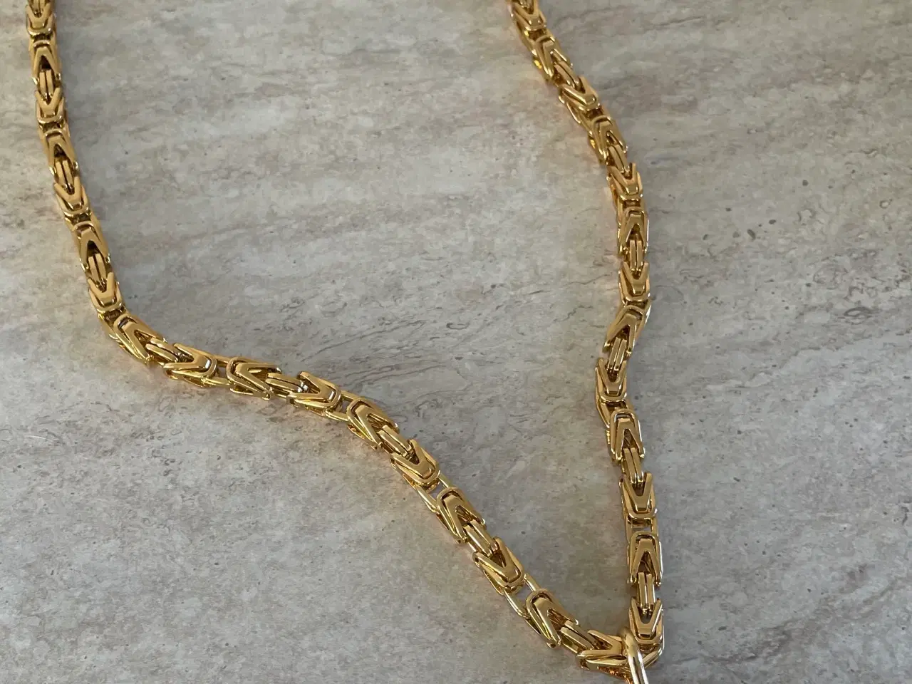 Billede 4 - Goldfilled kongekæde, Versace vedhæng.