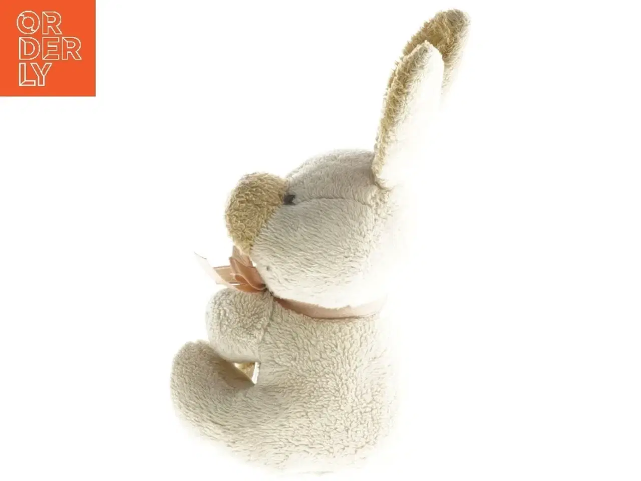 Billede 3 - Kaninfigur med rangle (str. 18x12 cm)