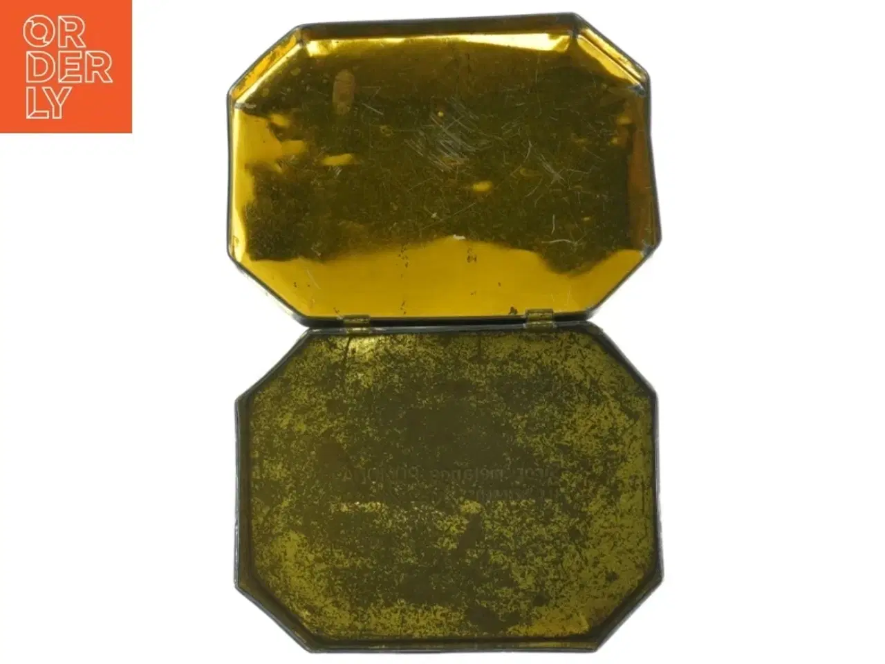 Billede 4 - Gammel metaldåse (str. 13 x 10 x 5 cm)