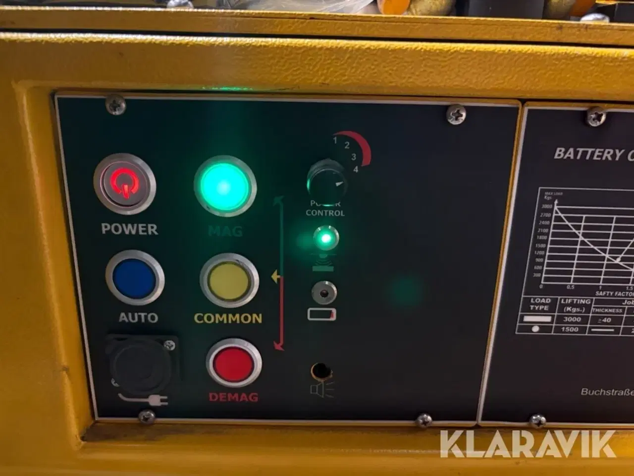 Billede 10 - Løftemagnet Assfalg EPM BAT - 3000 P