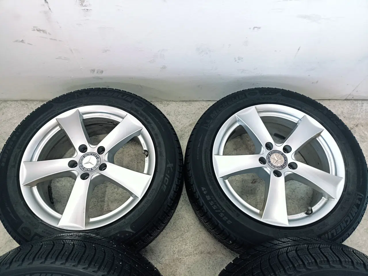 Billede 4 - 5x112 17" ET40 nav 66,6ø Mercedes vintersæt