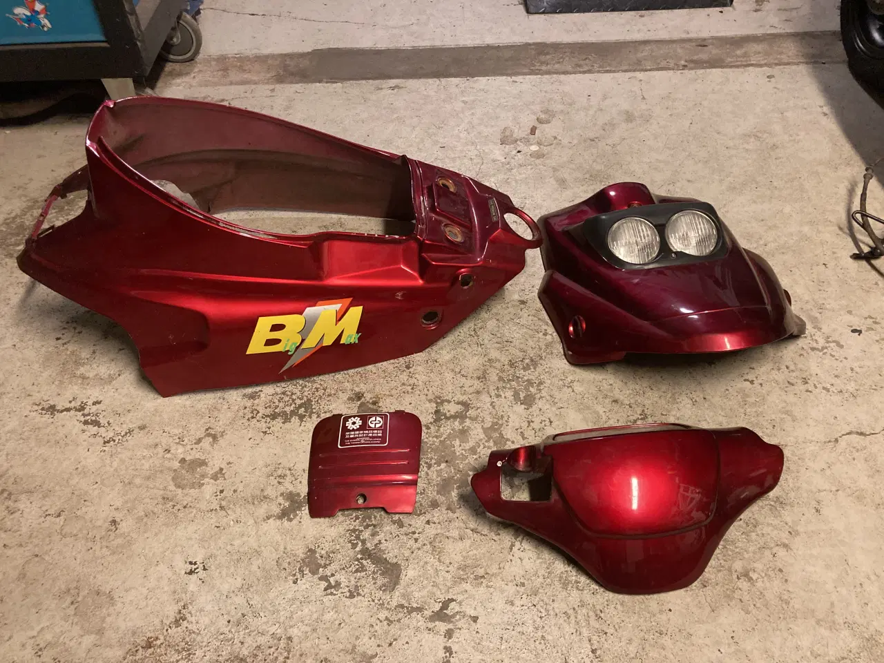 Billede 1 - Pgo Big Max - Hot50 Skjolde, Speedo, forlygte 