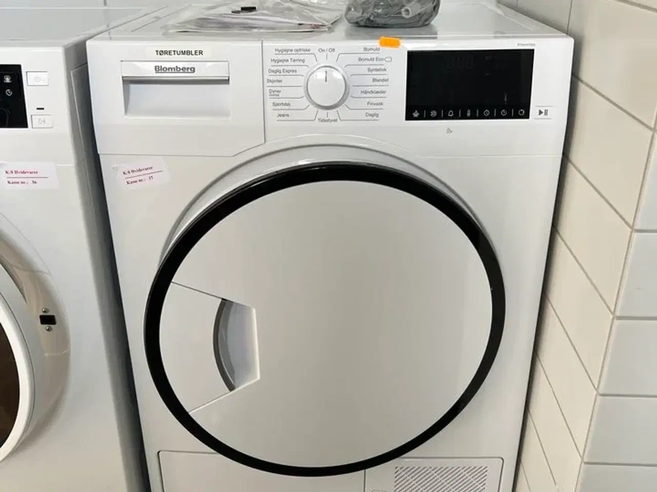 Billede 1 - Tørretumbler BLOMBERG BTGH473W2