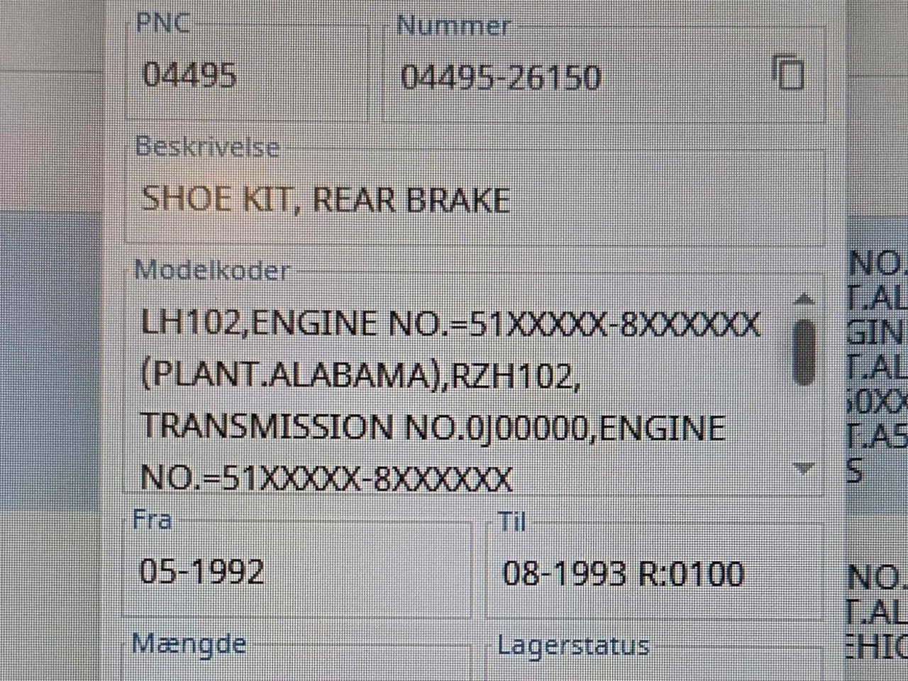 Billede 2 - Toyota Hiace LH102 