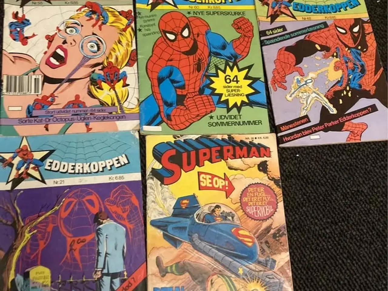 Billede 1 - Edderkoppen tegneserier