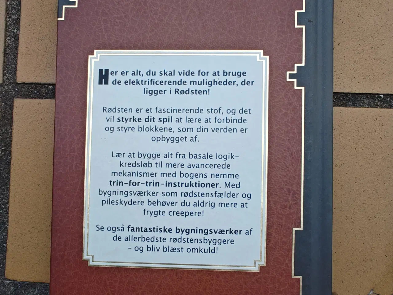 Billede 2 - Minecraft Håndbog om Rødsten BOG