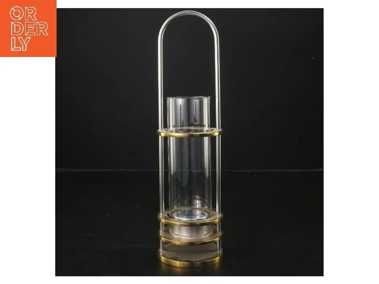 Billede 1 - Lanterne til fyrfadslys (str. 27 cm)