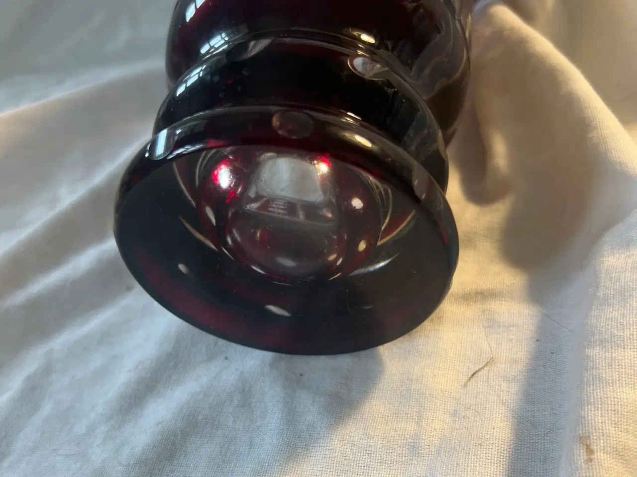 Billede 2 - Bømisk glas vase