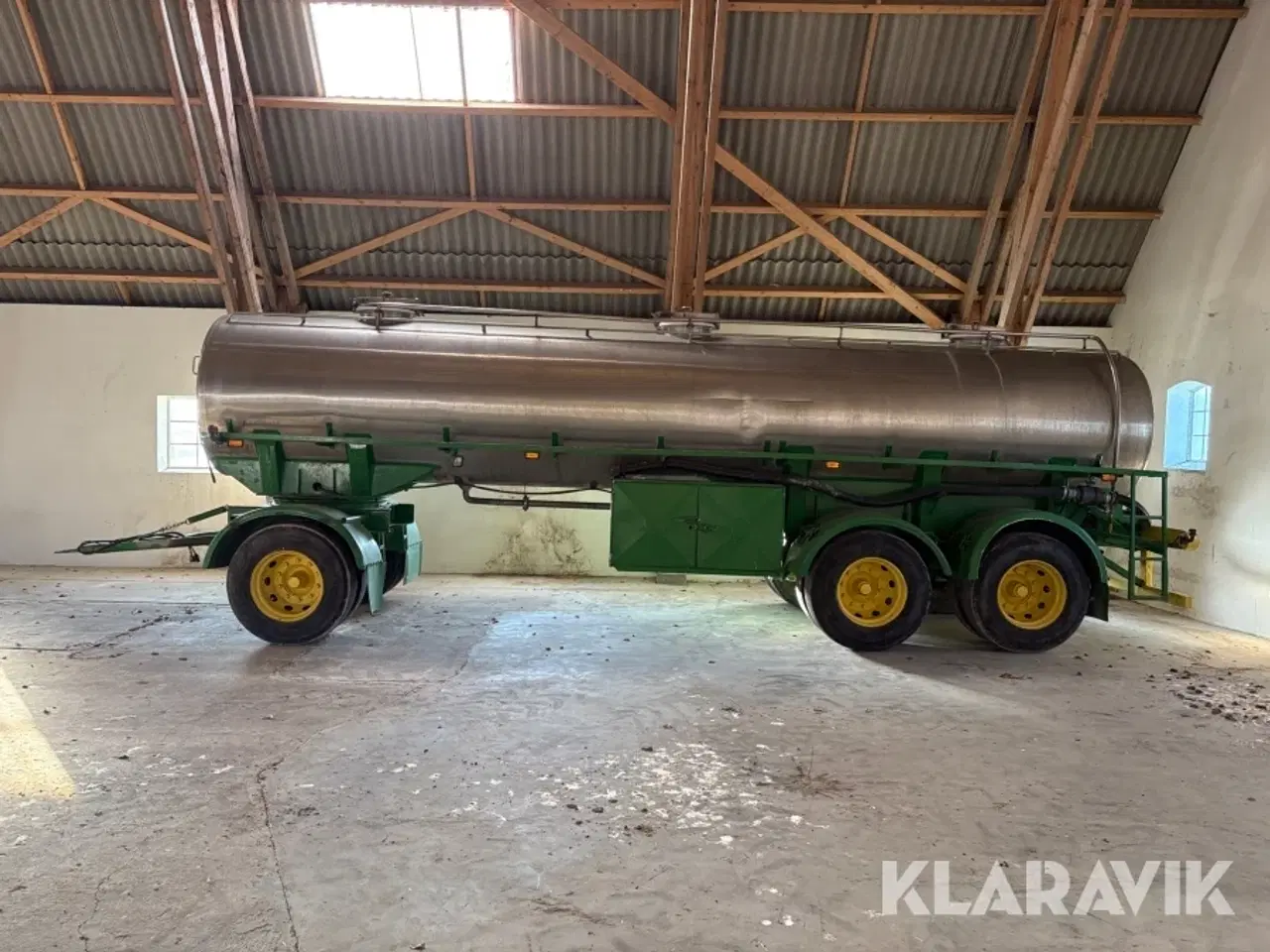 Billede 2 - Galvaniseret vandvogn 3-akslet