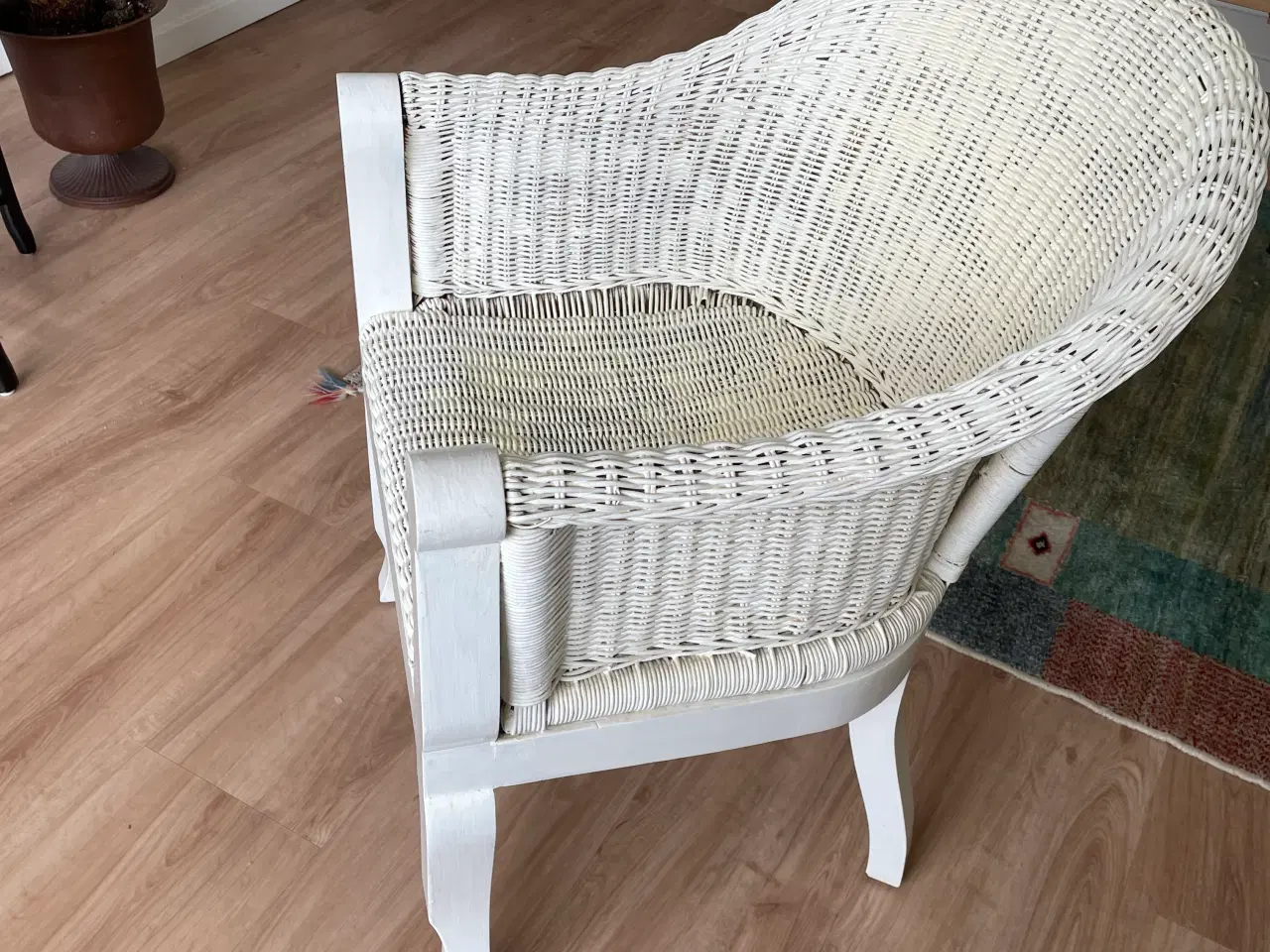 Billede 2 - Kurvestol til altan eller have 