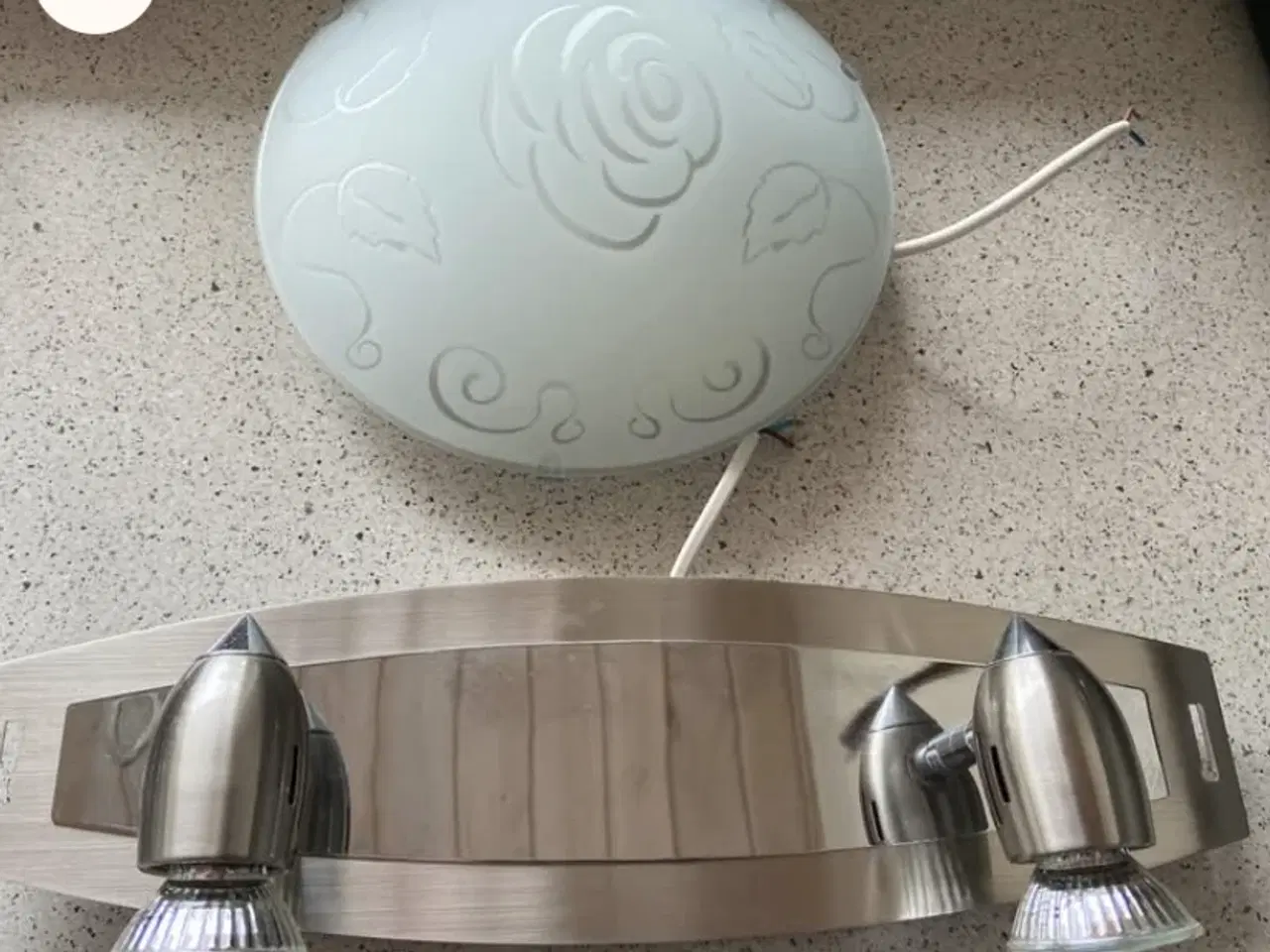 Billede 1 - Lamper/kobberting