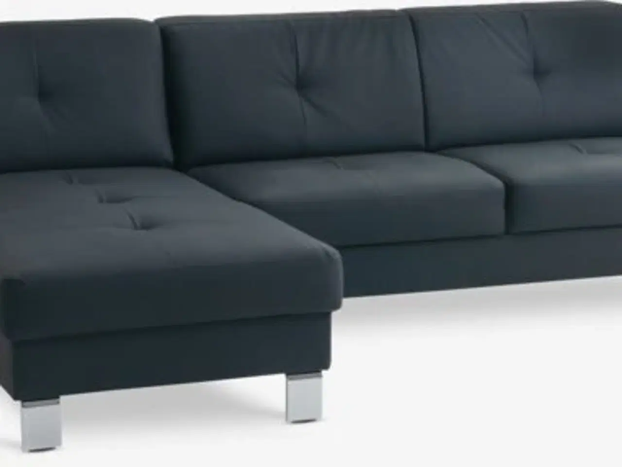 Billede 1 - 3 personens sofa-chaiselong