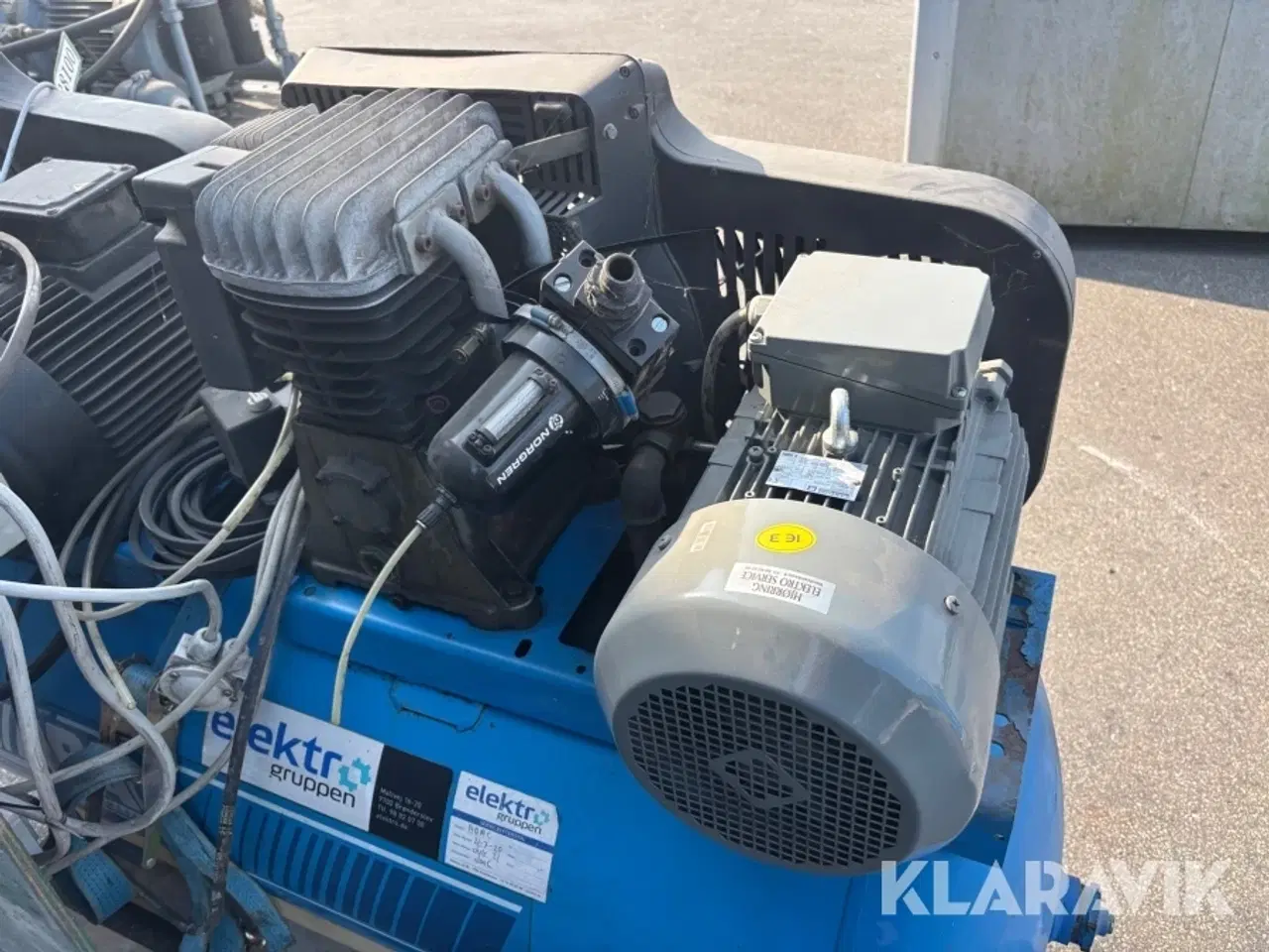 Billede 12 - Kompressor Abac LT 500 HP 7.5+7.5