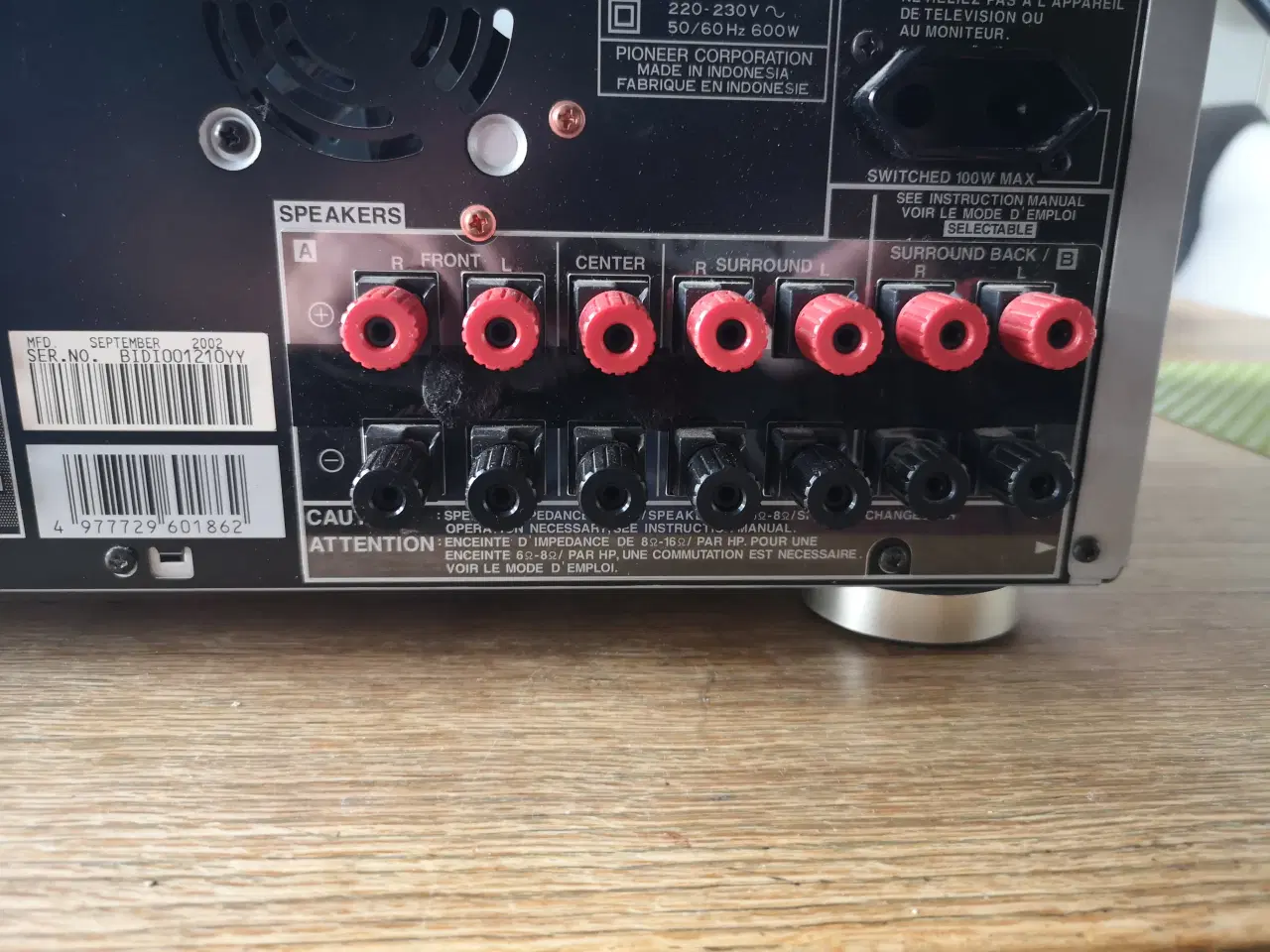 Billede 8 - pioneer thx sorround forstærker 7,1