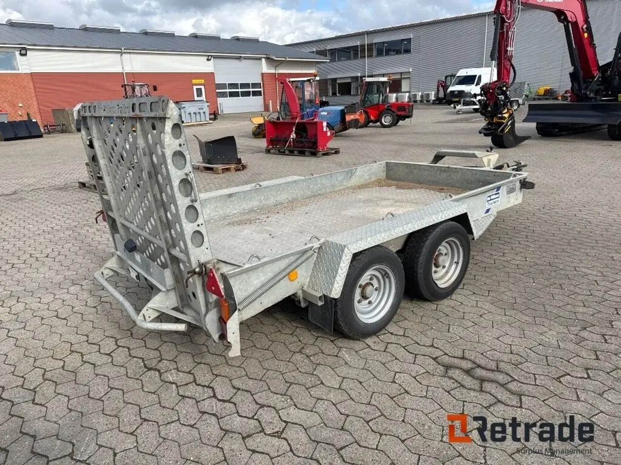 Billede 3 - Ifor Williams GH1054BT Biltrailer