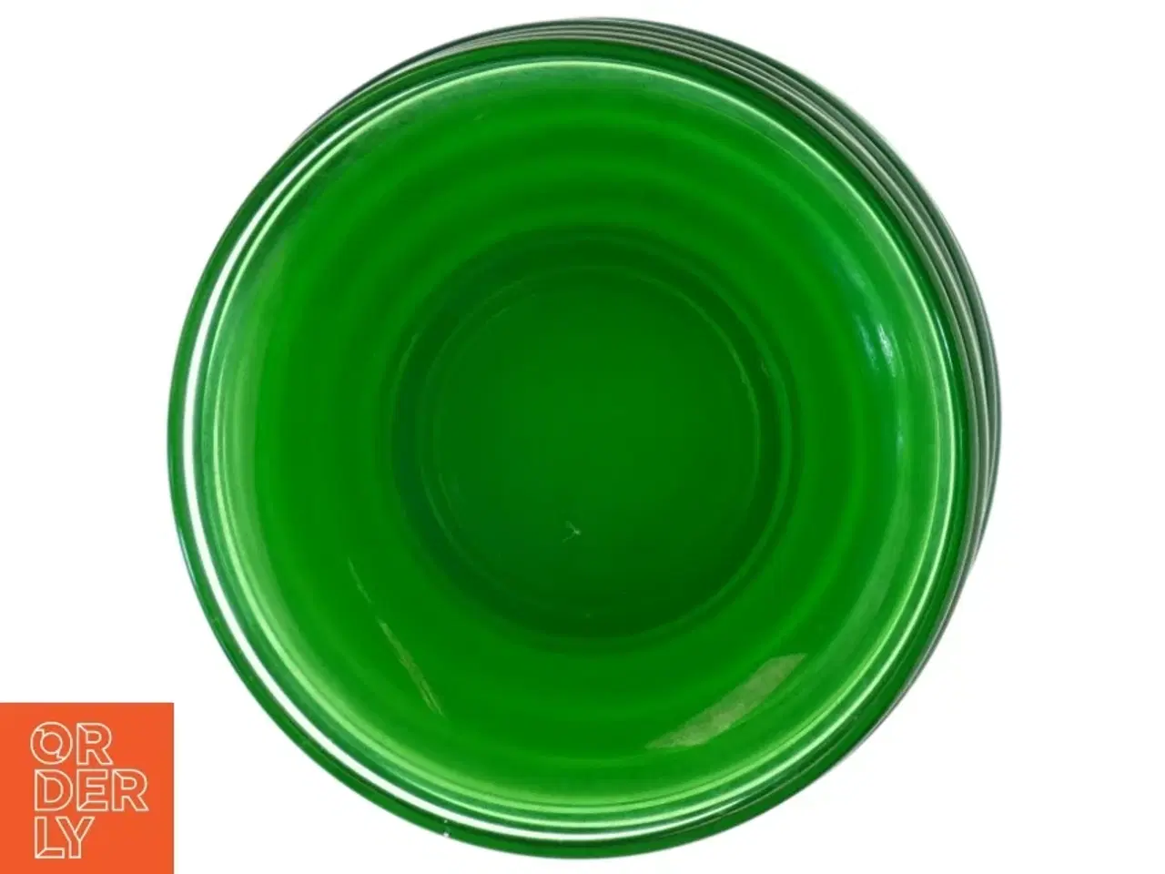 Billede 2 - Grønne broksø glas tallerkener (str. Ø 15 cm)