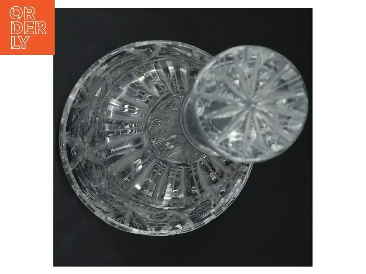 Billede 3 - Karaffel af krystalglas (str. 36 cm)