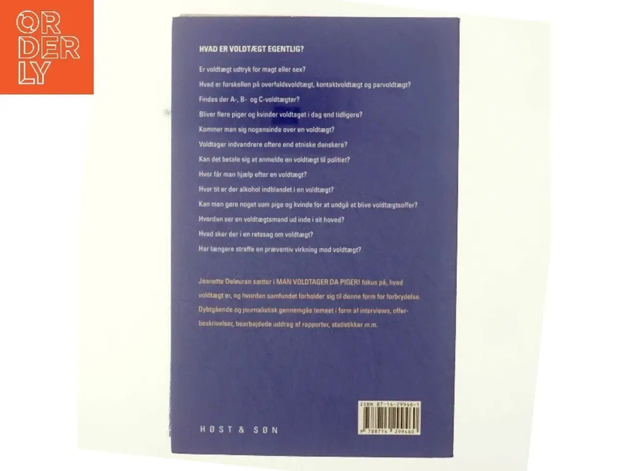 Billede 3 - Man voldtager da piger! af Jeanette Deleuran (f. 1956-05-29) (Bog)