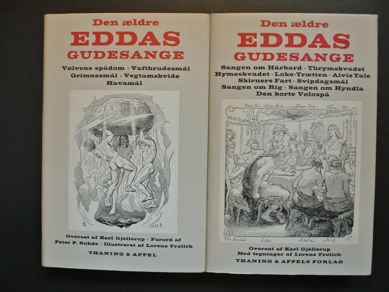 Billede 1 - den ældre eddas gudesange 1-2, oversat af karl gje
