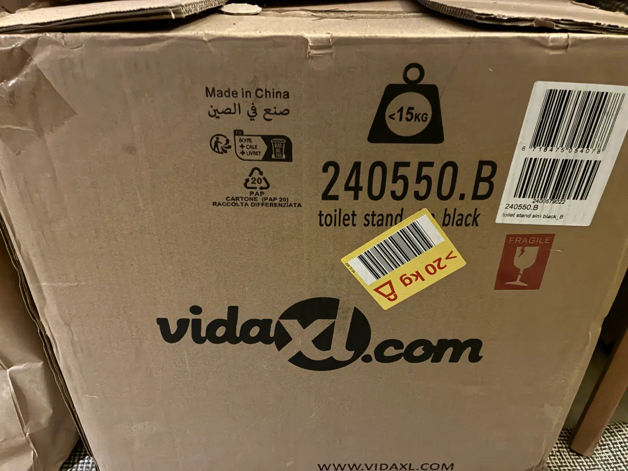 Billede 10 - Nyt toilet i sort